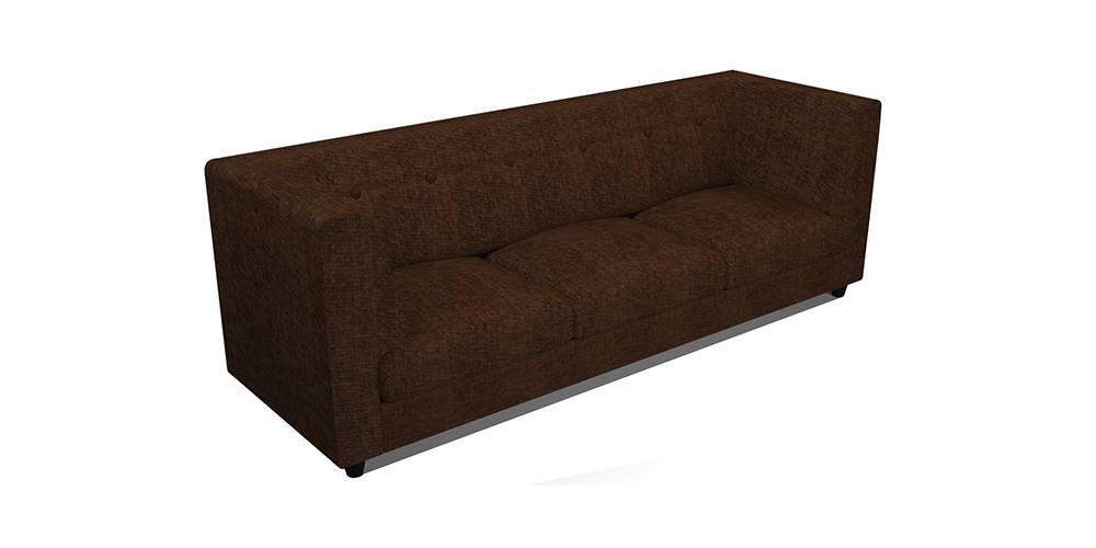 Flamingo Fabric Sofa - Brown